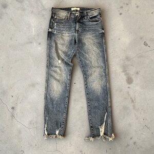 GAP Faded Blue Denim Jeans with Whiskering